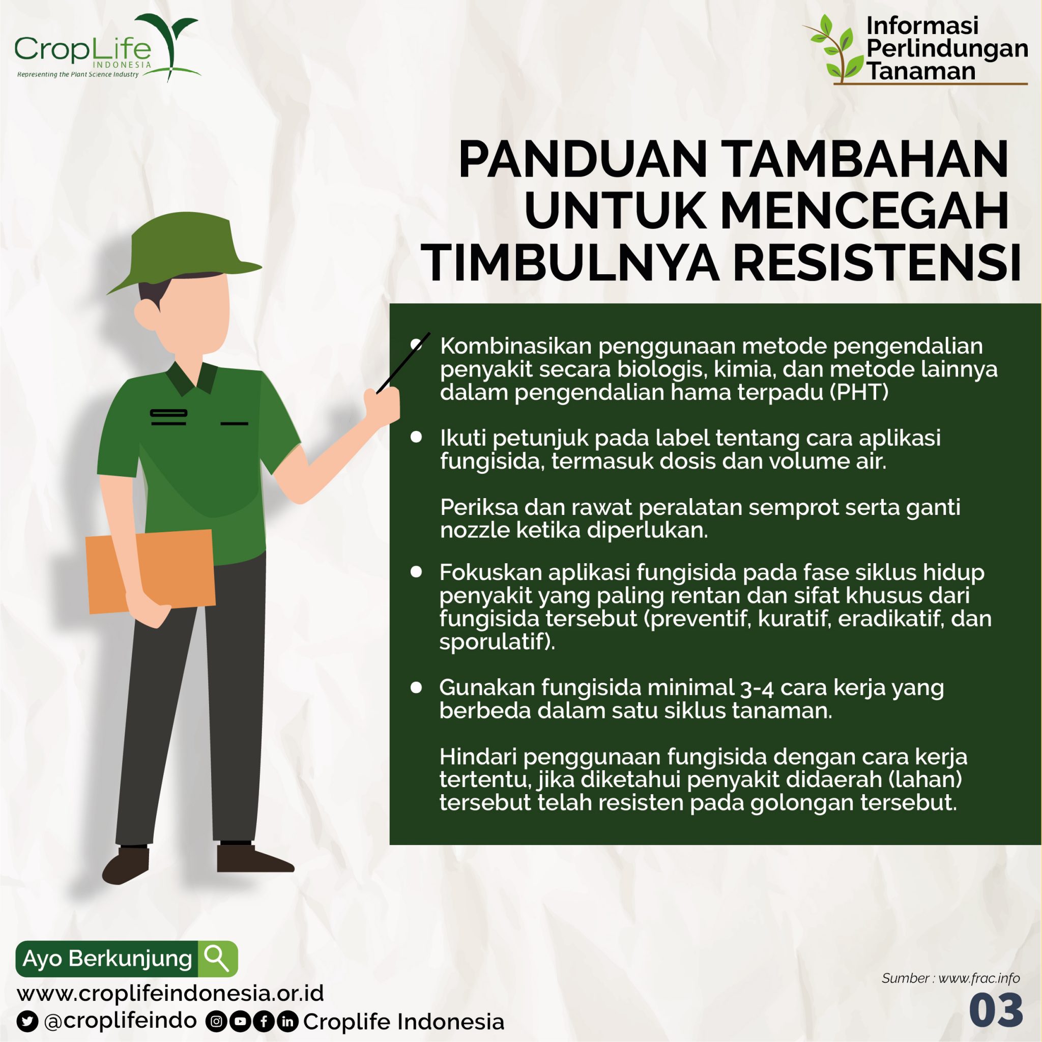 Rahasia Mencegah Terjadinya Resistensi Fungisida – CropLife Indonesia