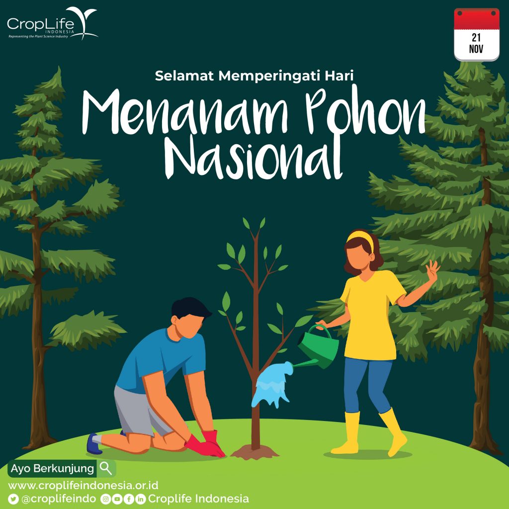 Hari Menanam Pohon Sedunia CropLife Indonesia